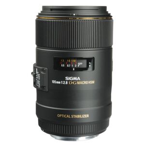 Sigma Objectif 105mm f/2.8 DG OS HSM Macro EX compatible avec Nikon Garanti 3 ans - Publicité