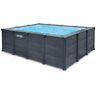 Piscine rectangulaire Graphite Intex - 4,00 x 3,00 x H.1,24 m