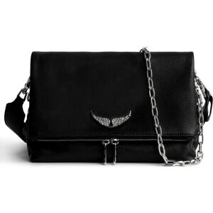 Zadig&Voltaire Sac Rocky Swing Your Wings Noir Silver - Femme - Publicité