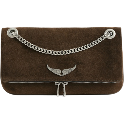 Zadig & Voltaire Pochette Rock II Suede - Publicité Zadig & Voltaire Pochette Rock II Suede - Publicité