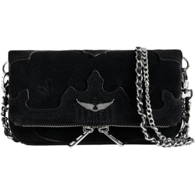 Zadig & Voltaire Pochette Rock Mini Western - Publicité Zadig & Voltaire Pochette Rock Mini Western - Publicité