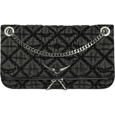 Zadig & Voltaire Pochette Rock II Monogram - Publicité Zadig & Voltaire Pochette Rock II Monogram - Publicité