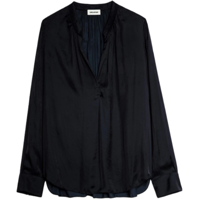 Zadig & Voltaire Blouse Tink Satin - Publicité Zadig & Voltaire Blouse Tink Satin - Publicité