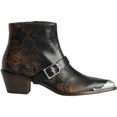 Zadig & Voltaire Bottines Tylow Wild Mirror - Publicité Zadig & Voltaire Bottines Tylow Wild Mirror - Publicité