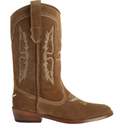 Zadig & Voltaire Bottes Tex Western Suède - Publicité Zadig & Voltaire Bottes Tex Western Suède - Publicité