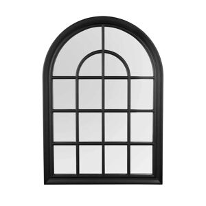 BOITE A DESIGN Miroir cadre noir type fenêtre Finestra