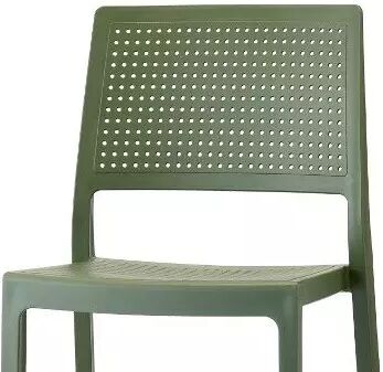 Scab design Tabouret design 75h EMI pour intérieur ou extérieur - Scab Vert