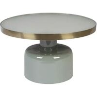 Zuiver Table basse Glam brillante et laiton – Zuiver