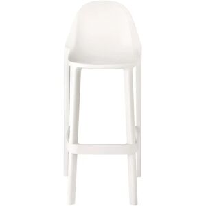 Scab design Tabouret de bar Piu Blanc