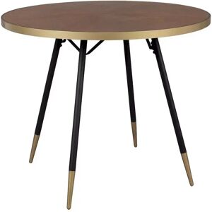 BOITE A DESIGN Table de repas bois et métal Denise