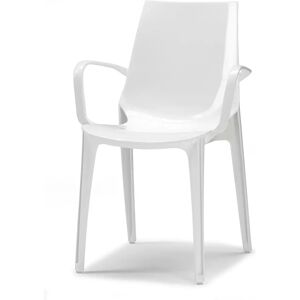 Scab design Chaise design avec accoudoirs - VANITY - deco Blanc