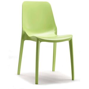 Scab design 2 chaises design Ginevra pour intérieur ou extérieur - Scab Vert