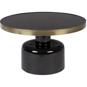 Zuiver Table basse Glam brillante et laiton - Zuiver Noir