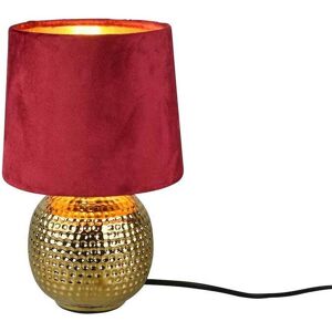 TRIO Lampe de table rétro Sophia Rouge