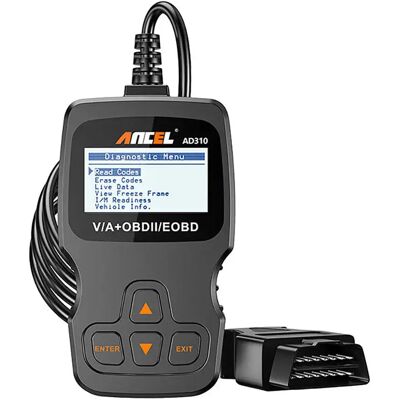 Ancel Outil De Diagnostic Ad310/ac103 Obd2 Black One Size - Publicité Ancel Outil De Diagnostic Ad310/ac103 Obd2 Black One Size - Publicité