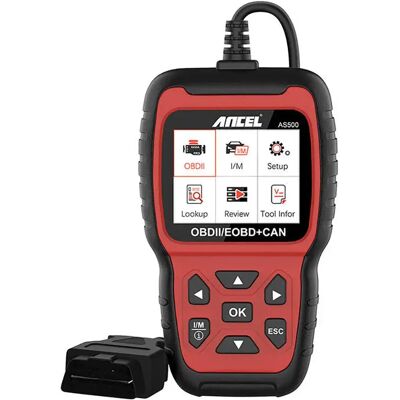 Ancel Outil De Diagnostic As500/ac105 Obd2 Red / Black One Size - Publicité Ancel Outil De Diagnostic As500/ac105 Obd2 Red / Black One Size - Publicité