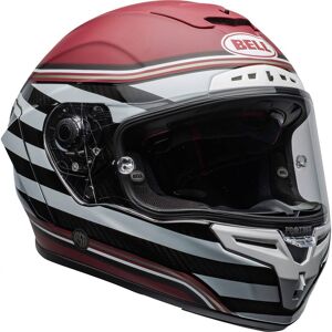 Bell Moto Race Star Flex Dlx Full Face Helmet RougeBlanc S