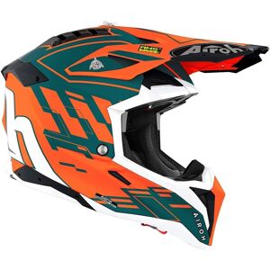 Airoh Aviator 3 Rampage Motocross Helmet Orange,Noir S