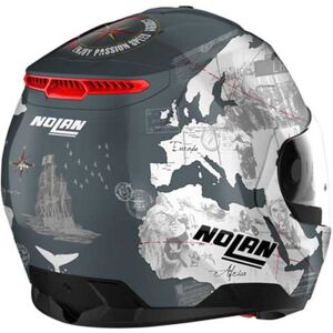 Nolan N100 6 Legend Checa N com Modular Helmet Gris XS