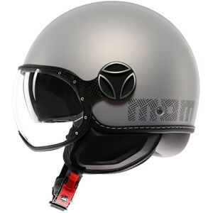 Momo Design Fgtr Evo Open Face Helmet Gris S