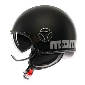Momo Design Fgtr Evo Open Face Helmet Noir L
