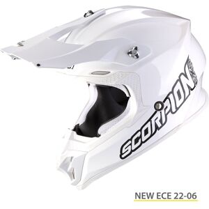 Scorpion Vx-16 Evo Air Solid Off-road Helmet Blanc XL - Publicité