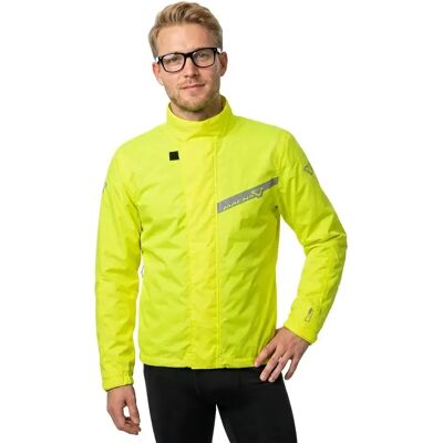 Veste de pluie moto Macna - Jaune - S - Unisexe - Publicité Veste de pluie moto Macna - Jaune - S - Unisexe - Publicité