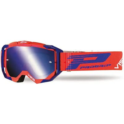 Progrip Lunettes Tout-terrain Avec Système Roll-off 3303-197 Blue / Red Blue Mirror/CAT1 - Publicité Progrip Lunettes Tout-terrain Avec Système Roll-off 3303-197 Blue / Red Blue Mirror/CAT1 - Publicité