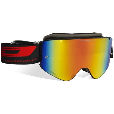 Progrip Lunettes Off-road 3205 Magnet Red Clear - Publicité Progrip Lunettes Off-road 3205 Magnet Red Clear - Publicité