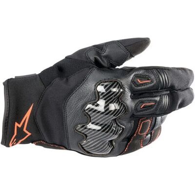 Alpinestars Gants Smx-1 Drystar Black / Red Fluo L - Publicité Alpinestars Gants Smx-1 Drystar Black / Red Fluo L - Publicité