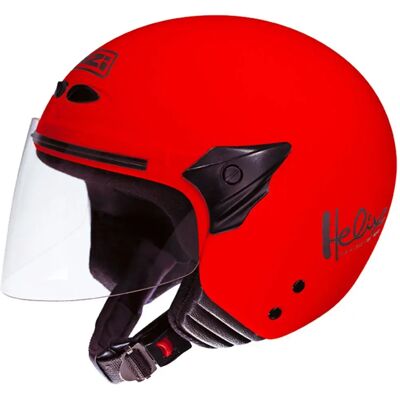 Nzi Casque Jet Junior Helix Ii Glossy Red L - Publicité Nzi Casque Jet Junior Helix Ii Glossy Red L - Publicité