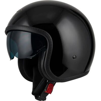 Nzi Casque Jet Rolling 4 Sun Glossy Black L - Publicité Nzi Casque Jet Rolling 4 Sun Glossy Black L - Publicité