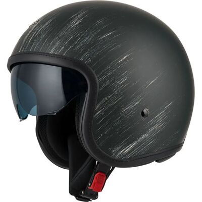 Nzi Casque Jet Rolling 4 Sun Oxyd Matt Black XL - Publicité Nzi Casque Jet Rolling 4 Sun Oxyd Matt Black XL - Publicité