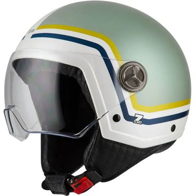 Nzi Casque Jet Zeta 2 Matt Profile Pistacho S - Publicité Nzi Casque Jet Zeta 2 Matt Profile Pistacho S - Publicité