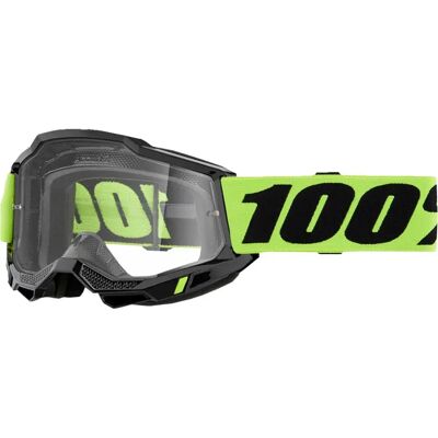 100percent Lunettes Off-road Accuri 2 Otg Black / Yellow Clear - Publicité 100percent Lunettes Off-road Accuri 2 Otg Black / Yellow Clear - Publicité