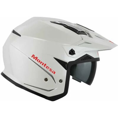 Hebo Zone 5 Montesa Classic Bianco 2025 - Casque - Publicité Hebo Zone 5 Montesa Classic Bianco 2025 - Casque - Publicité