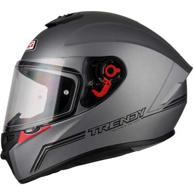 Nzi Casque Intégral Trendy 2 Solid Noveau Matt Antracite 2XL - Publicité Nzi Casque Intégral Trendy 2 Solid Noveau Matt Antracite 2XL - Publicité