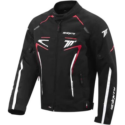 Seventy Degrees Veste Sd-jr65 Piston Black / Red 3XL - Publicité Seventy Degrees Veste Sd-jr65 Piston Black / Red 3XL - Publicité