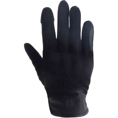 Helstons Gants En Cuir Perforés Pour Femme Sexy Black / Black 9 - Publicité Helstons Gants En Cuir Perforés Pour Femme Sexy Black / Black 9 - Publicité