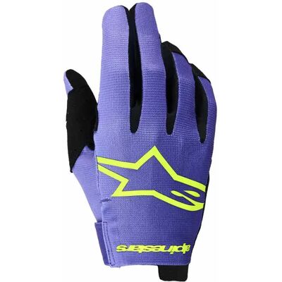 Alpinestars Gants Off-road Radar Purple / Yellow Fluor M - Publicité Alpinestars Gants Off-road Radar Purple / Yellow Fluor M - Publicité