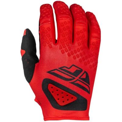 Gants Cross FLY Racing Kinetic Center Rouge-Noir - Publicité Gants Cross FLY Racing Kinetic Center Rouge-Noir - Publicité