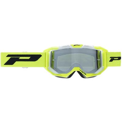 Progrip Lunettes Off-road 3303 Vista White / Yellow Mirror Silver - Publicité Progrip Lunettes Off-road 3303 Vista White / Yellow Mirror Silver - Publicité