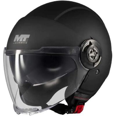 Mt Helmets Casque Jet Viale Sv S Pure Matt Black XS - Publicité Mt Helmets Casque Jet Viale Sv S Pure Matt Black XS - Publicité