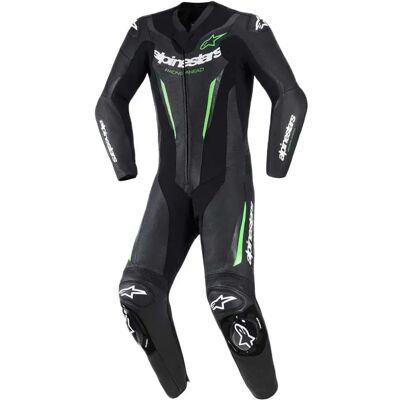 Alpinestars Combinaison En Cuir Gp Force V2 Black / Green 52 - Publicité Alpinestars Combinaison En Cuir Gp Force V2 Black / Green 52 - Publicité