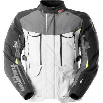 Furygan Veste Challenger 3c Primaloft® Pearl Black / Anthracite / Fluo Yellow M - Publicité Furygan Veste Challenger 3c Primaloft® Pearl Black / Anthracite / Fluo Yellow M - Publicité