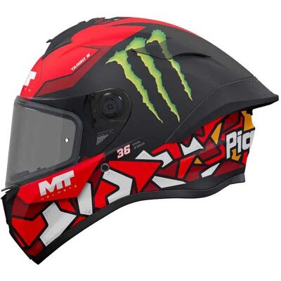 Mt Helmets Casque Intégral Targo S Piqueras Ece22.06 Gloss Black / Red L - Publicité Mt Helmets Casque Intégral Targo S Piqueras Ece22.06 Gloss Black / Red L - Publicité