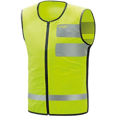 Tucano Urbano Gilet Réfléchissant Vision Yellow Fluo S-M - Publicité Tucano Urbano Gilet Réfléchissant Vision Yellow Fluo S-M - Publicité
