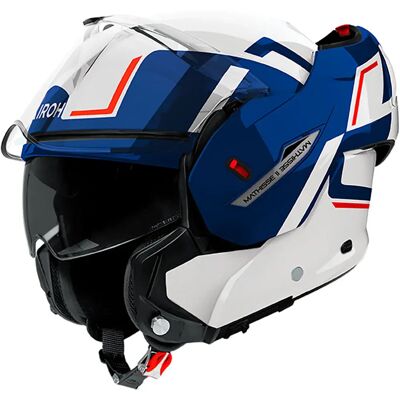 Airoh Casque Modulable Mathisse Ii Genius White / Blue / Red M - Publicité Airoh Casque Modulable Mathisse Ii Genius White / Blue / Red M - Publicité