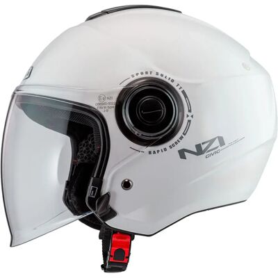 Nzi Casque Jet Civic Solid Noveau White M - Publicité Nzi Casque Jet Civic Solid Noveau White M - Publicité