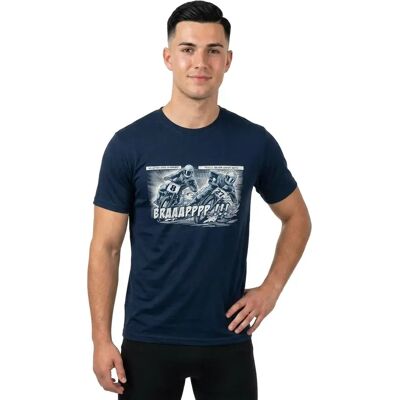 Pure Racer T-shirt à Manches Courtes Dirt Comic Blue Navy 2XL - Publicité Pure Racer T-shirt à Manches Courtes Dirt Comic Blue Navy 2XL - Publicité